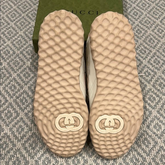 EUC Gucci Mac80 White and Pink Sneakers Womens 39 - Picture 5 of 5